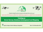 Training on Drone Survey, Database Development and Mapping