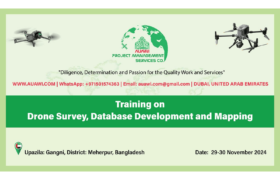 Training on Drone Survey, Database Development and Mapping